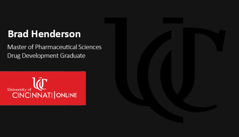 Alumni Spotlight: Brad Henderson, Master's in Drug Development Graduate