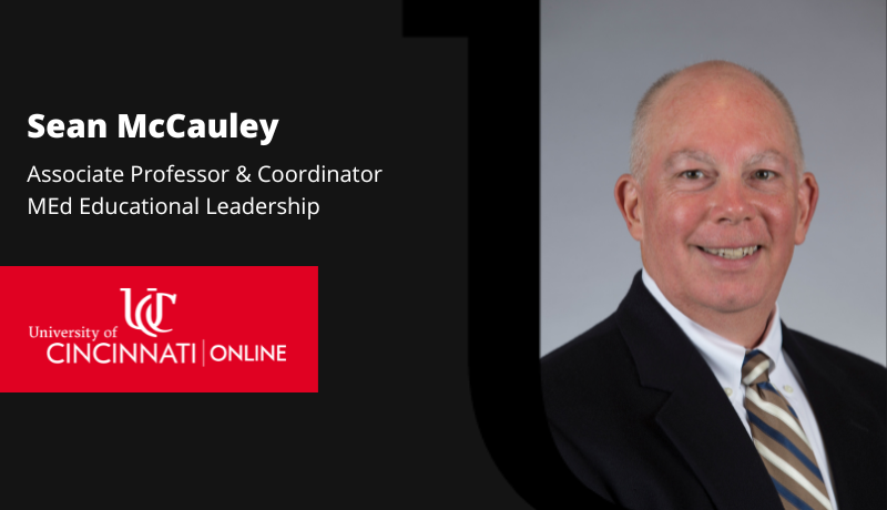 Dr. Sean McCauley Inspires Educational Leaders in Online Master’s Program