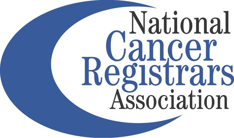 Logo for National Cancer Registrars Association (NCRA).